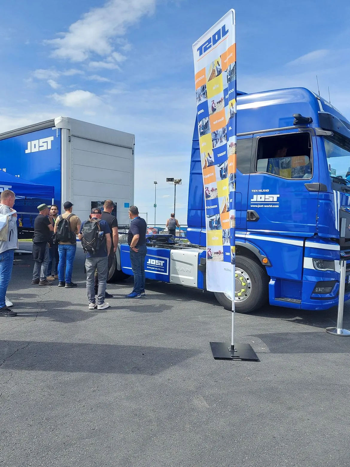 JOST Truck Stop in the Fan Village