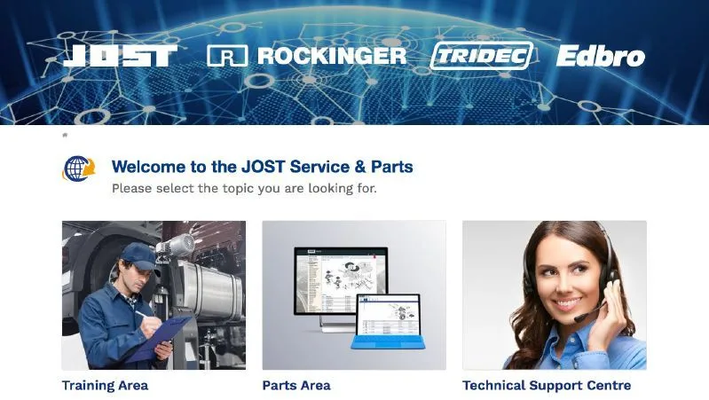 NEW: European Service & Parts Website