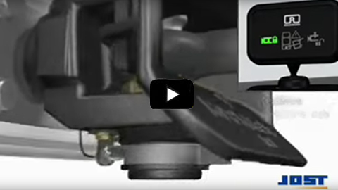 ROCKINGER Drawbar turn angle warning system